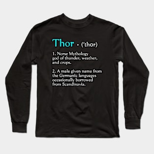 Thor God of Thunder Long Sleeve T-Shirt